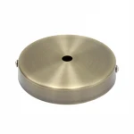 Brass Lamp Base 100mm Diameter Vintage Retro Antique Ceiling Rose Hook Plate Holder Light Bulb Fitting Chandelier Lamp Accessory