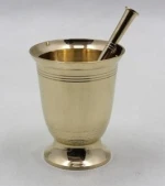 Brass Mortar And Pestle Manufacturer, Brass Metal Pan Kutti