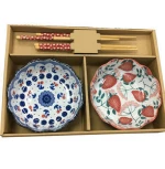 Cake Dishes Home Tableware Dishes Plates Ceramic Porcelain Under Glazed Plant Printed Dish Dessert Plate