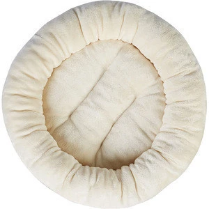 Calming Love Small Pet Dog Bed Donut Cuddle Dog Bed Luxury Pet Puppy Soft