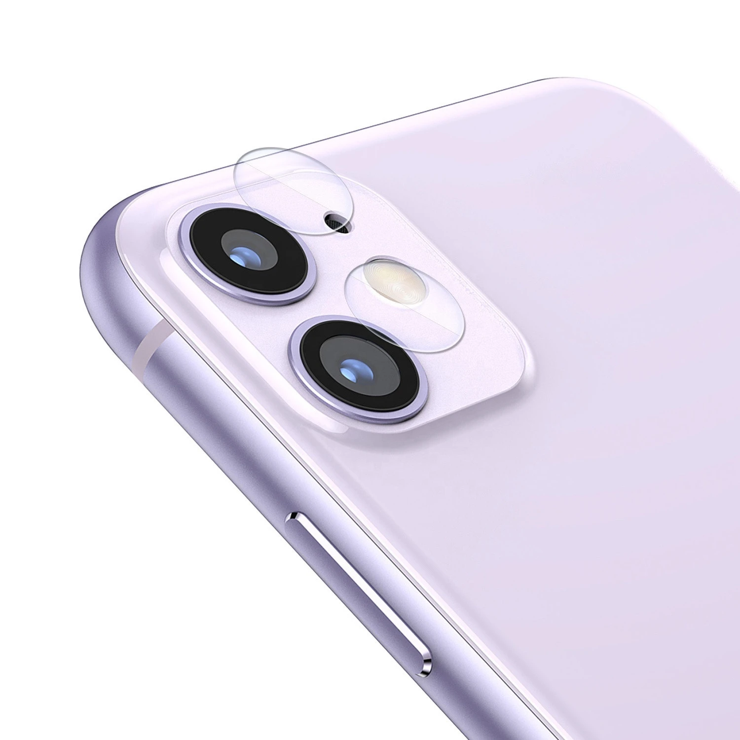 Camera Lens Protector for iPhone 11 Tempered Glass HD Clear Bubble Free Camera Film 6.1&quot;