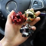 Car Air Freshener Bulldog Decorative Perfume Cclip Auto Diffuse Adjusting Smell Perfume Fresh Aromatherapy car perfume holder
