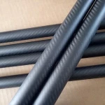 Carbon fiber tube carbon tube model airplane reinforced rod kite bone round tube carbon rod 2 7mm various specifications