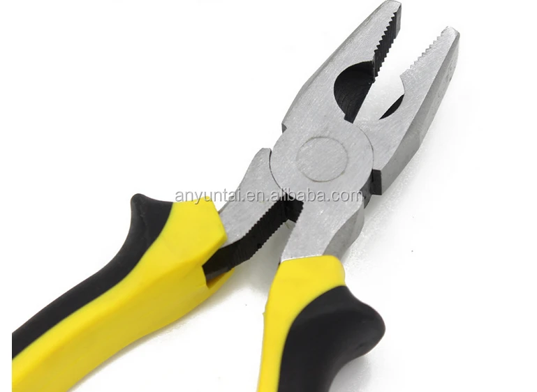 carbon steel materials wire cutter combination pliers with insulated handle