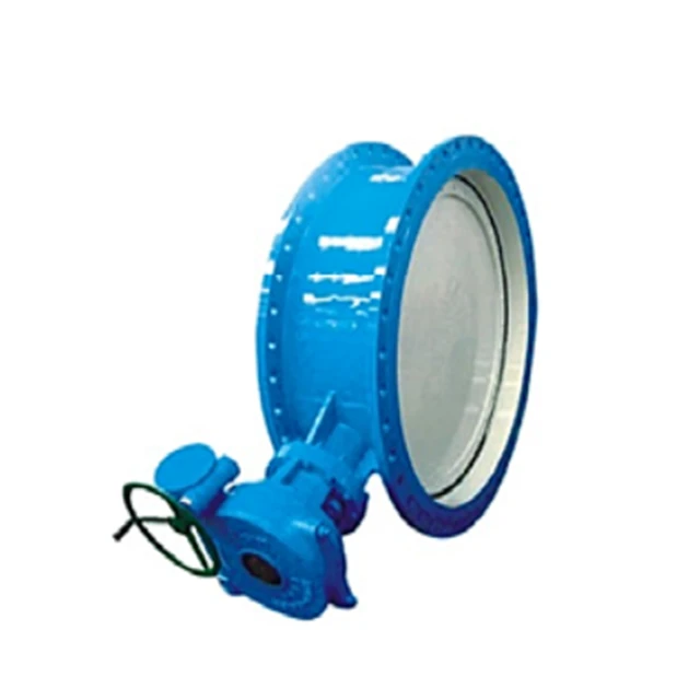 Cast Iron Double Flanged PN16 Damper Butterfly Valve