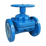 Cast Steel High Quality Fluorine Diaphragm Valve Direct Deal Fluorine Diaphragm Valve DN15 Fluorine Diaphragm Valve