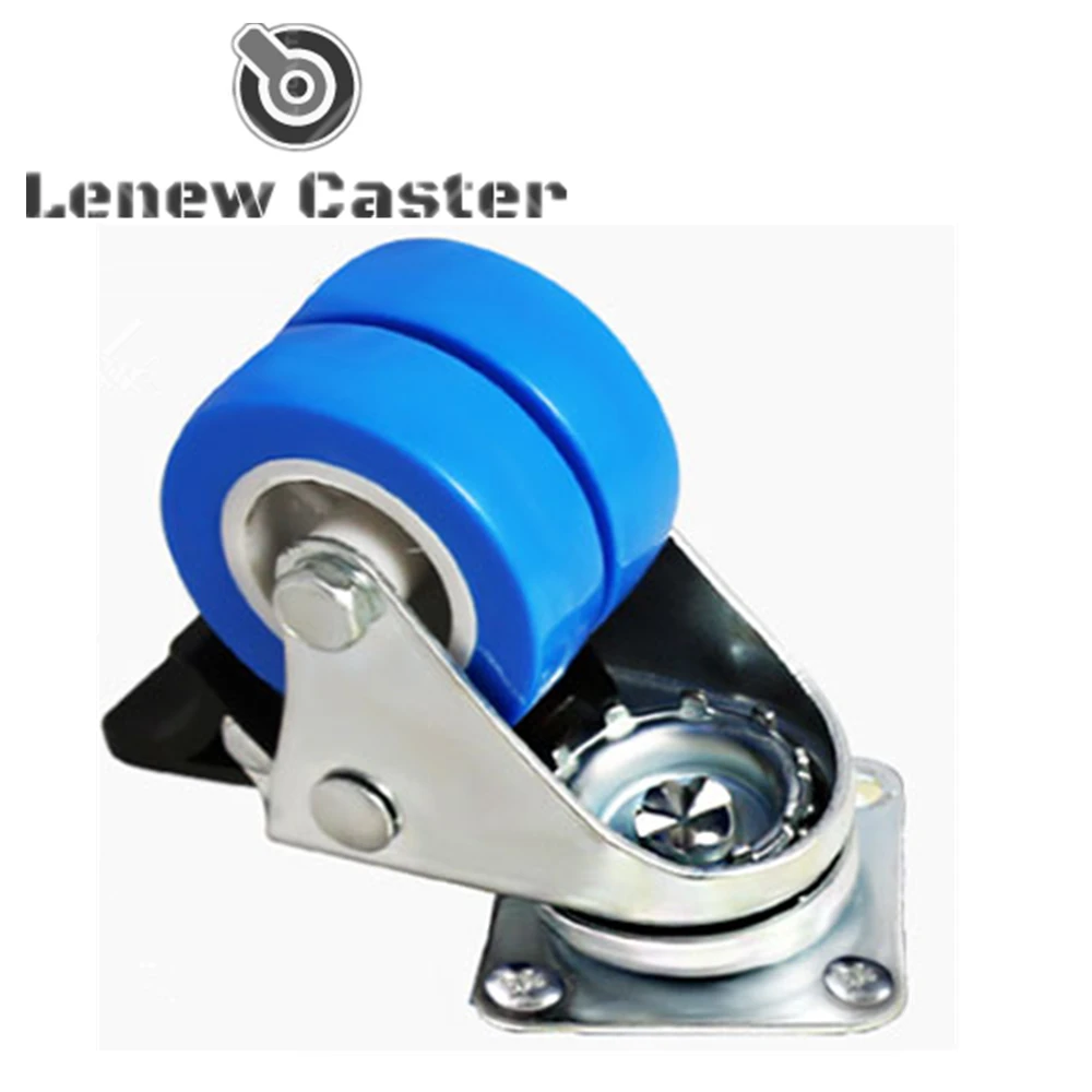Caster wheel for washing machine