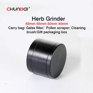 CB Grinder 40mm 50mm 55mm 63mm 4 pcs weed herb tobacco grinder