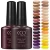 CCO metallic builder nail gel design nail art soak-off removable nail glue