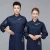 Import Celebrity chef spring and autumn long-sleeved chef clothes mens hotel bakery restaurant catering kitchen work clothes from China