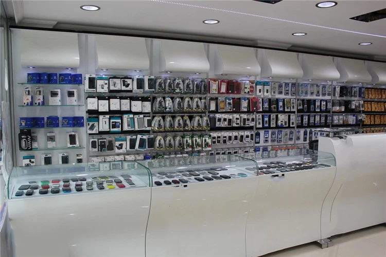 Cellphone Store Interior Design Mobile Phone Shop Showcase Design Display Counter Table Manufacturers