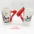 Import Ceramic cup,coffee mug new products coffee milk   mug ceramic for girl child kid Lipstick nail polish 3d mug cup from China