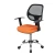 Import Cheap computer with wheels Swivel Mid Back Metal Mesh Chair with Arms - Ergonomic Computer/Office Chair from China