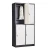Import Cheap Office Furniture Library locker 4 doors metal clothes wardrobe gym locker from China
