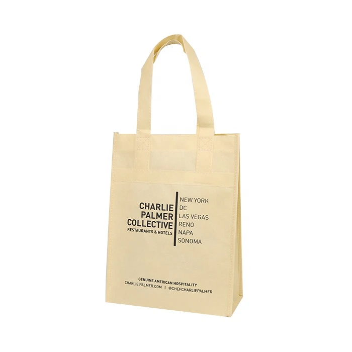 Cheap Price Logo Design Non Woven Shopping Fabric Bag For Clothing