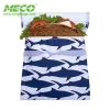 Cheap reusable fabric sandwiches and snack bags, snack packaging bags