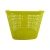 Import cheap strong bicycle basket plastic colorful twist design fashion bike basket from China