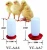 Import Chicken Feeder with separation 1KG Wholesale plastic chicken feeder barrel automatic animal feeder from China