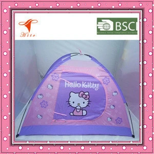 children toy tent for playing hello kitty