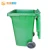 Import China 100Liter HDPE material Eco-friendly Outdoor Garbege Can With Wheels waste bin Trash Can Waste Plastic Bin from China