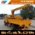 China Dongfeng 2 ton 3 ton Construction Knuckle Boom Mounted jual Truck Crane with 3-Arms