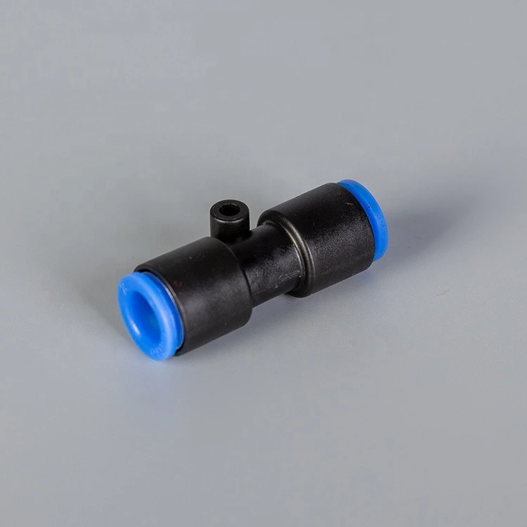 china factory OEM Custom proofing Various types plastic male female equal connector straight elbow pipe pneumatic tube fitting