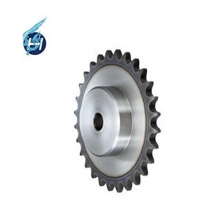China factory sprocket chain wheel with tempering heat treatment used for power electronics industry equipment