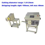 China Industrial copper wire stripping machine and coaxial cable stripping machine