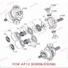 China Manufacture AP12(E200B,E320B) Hydraulic Pump Spare Parts