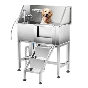 China Most Popular Electric Lifting Dog Grooming Bath Tub Stainless Steel Dog Bath Tub Grooming For Spa