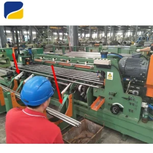 China Round Bar Chamfering Machine Double Ends