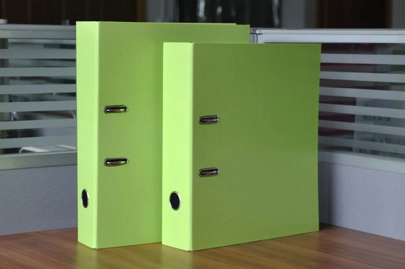 China supplier paper lever arch file document folder