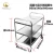 Import China Supplier Wholesale Manufacturing Factory Amazon stainless steel table food trolley cart from China