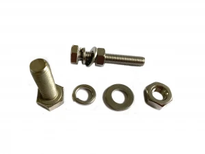 China suppliers manufacturing price size galvanize grade 8.8 hex bolt nut set stainless steel different types of bolts and nuts