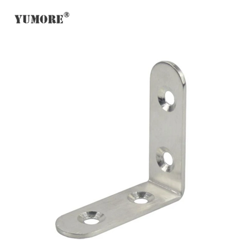 china suppliers satin wall mounted wall rail corner connection stainless steel 90 angle bracket
