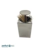 China Suppliers Toothpick Dispenser Stainless Steel Automatic Toothpick Holder