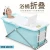 Import China Wholesale blue PVC portable adult bath tub for bathroom from China
