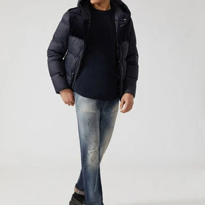 Chinese clothing manufacturers wholesale custom winter coat fashion down jackets for men
