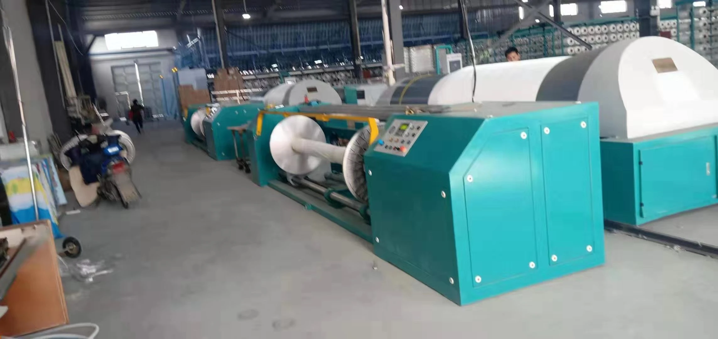 Chinese factory price high speed sectional warping machine for weaving production line