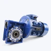 Chinese factory single-stage nmrv worm 1 20 ratio reduction gearbox speed reducer for sale