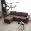 Chinese high quality fabric corner sofa set house family living room sofa furniture