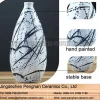 Chinese modern home goods decorative imitate ceramic eiffel tower vase