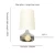 Import Chinese wind concise blue light glass cloth shade tree bulb desk lamp from China
