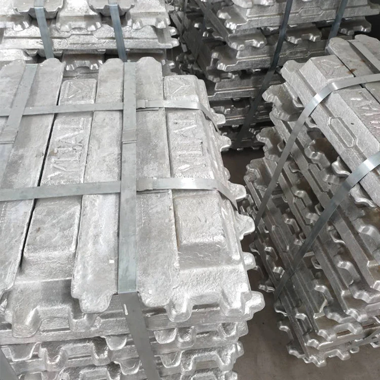 Chinese Zhuangye manufacturer sells high-quality silver-gray aluminum ingots