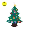 Christmas Decoration Supplies Home Decor Customized 2.5-3.6ft 18-36 Ornaments Felt Christmas Tree