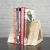 Import Classic Beige Travertine Marble Bookends In Triangle from China