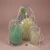 Import Clear PVC Toiletory Packaging round bottom bag with organza material from China
