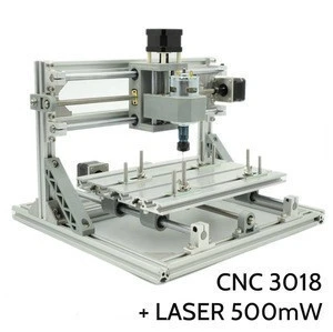 CNC 3018 China Cheap CNC Wood Router with 500mw Mini Laser Engraving Machine