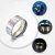 Import Colorful brushed ring new jewelry titanium steel mens tapered ring customization from China