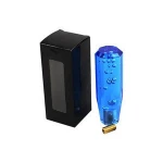 Colorful Crystal car gear shift knob for your love car transparent octagonal style bubble shift knob